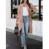 imageANRABESS Womens Long Cardigan Sweater 2025 Fall Fashion Casual Oversized Knit Open Front Coatigan Jacket Coat OutfitsPeach Khaki