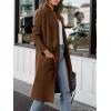 imageANRABESS Womens Long Cardigan Sweater 2025 Fall Fashion Casual Oversized Knit Open Front Coatigan Jacket Coat OutfitsRed Brown Auburn