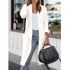 imageANRABESS Womens Long Cardigan Sweater 2025 Fall Fashion Casual Oversized Knit Open Front Coatigan Jacket Coat OutfitsWhite
