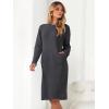 imageANRABESS Womens Nightgown Sweater Dress Long Sleeve Fuzzy Knit Cozy Casual Loungewear 2025 Winter Midi Dress with PocketsDeep Gray