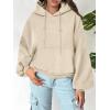 imageANRABESS Womens Oversized Hoodies Lantern sleeve Fleece Sweatshirts 2025 Fall Winter Loose Pullover Preppy ClothesBeige