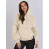 imageANRABESS Womens Oversized Hoodies Lantern sleeve Fleece Sweatshirts 2025 Fall Winter Loose Pullover Preppy ClothesBeige
