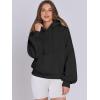 imageANRABESS Womens Oversized Hoodies Lantern sleeve Fleece Sweatshirts 2025 Fall Winter Loose Pullover Preppy ClothesBlack