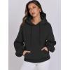 imageANRABESS Womens Oversized Hoodies Lantern sleeve Fleece Sweatshirts 2025 Fall Winter Loose Pullover Preppy ClothesBlack
