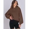 imageANRABESS Womens Oversized Hoodies Lantern sleeve Fleece Sweatshirts 2025 Fall Winter Loose Pullover Preppy ClothesBrown