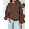 imageANRABESS Womens Oversized Hoodies Lantern sleeve Fleece Sweatshirts 2025 Fall Winter Loose Pullover Preppy ClothesBrown