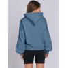 imageANRABESS Womens Oversized Hoodies Lantern sleeve Fleece Sweatshirts 2025 Fall Winter Loose Pullover Preppy ClothesDeep Blue