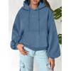 imageANRABESS Womens Oversized Hoodies Lantern sleeve Fleece Sweatshirts 2025 Fall Winter Loose Pullover Preppy ClothesDeep Blue
