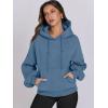 imageANRABESS Womens Oversized Hoodies Lantern sleeve Fleece Sweatshirts 2025 Fall Winter Loose Pullover Preppy ClothesDeep Blue