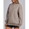 imageANRABESS Womens Oversized Sweatshirts Hoodies Crewneck Fleece Pullover Sweaters 2025 Fall Outfits Teen Girls Winter ClothesCoffee Grey