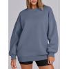 imageANRABESS Womens Oversized Sweatshirts Hoodies Crewneck Fleece Pullover Sweaters 2025 Fall Outfits Teen Girls Winter ClothesGreyblue