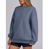 imageANRABESS Womens Oversized Sweatshirts Hoodies Crewneck Fleece Pullover Sweaters 2025 Fall Outfits Teen Girls Winter ClothesGreyblue