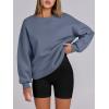 imageANRABESS Womens Oversized Sweatshirts Hoodies Crewneck Fleece Pullover Sweaters 2025 Fall Outfits Teen Girls Winter ClothesGreyblue