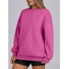 imageANRABESS Womens Oversized Sweatshirts Hoodies Crewneck Fleece Pullover Sweaters 2025 Fall Outfits Teen Girls Winter ClothesHotpink