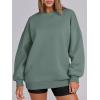 imageANRABESS Womens Oversized Sweatshirts Hoodies Crewneck Fleece Pullover Sweaters 2025 Fall Outfits Teen Girls Winter ClothesLightgreen