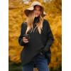imageANRABESS Womens Oversized Turtleneck Batwing Long Sleeve Casual Cozy Baggy Knit Pullover Tunic Sweater 2025 Fall OutfitsBlack