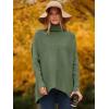 imageANRABESS Womens Oversized Turtleneck Batwing Long Sleeve Casual Cozy Baggy Knit Pullover Tunic Sweater 2025 Fall OutfitsCeladon