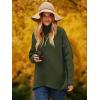 imageANRABESS Womens Oversized Turtleneck Batwing Long Sleeve Casual Cozy Baggy Knit Pullover Tunic Sweater 2025 Fall OutfitsDark Green