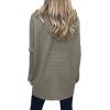 imageANRABESS Womens Oversized Turtleneck Batwing Long Sleeve Casual Cozy Baggy Knit Pullover Tunic Sweater 2025 Fall OutfitsGray Coffee