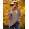 imageANRABESS Womens Oversized Turtleneck Batwing Long Sleeve Casual Cozy Baggy Knit Pullover Tunic Sweater 2025 Fall OutfitsMutmeg