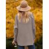 imageANRABESS Womens Oversized Turtleneck Batwing Long Sleeve Casual Cozy Baggy Knit Pullover Tunic Sweater 2025 Fall OutfitsRed Apricot