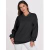 imageANRABESS Womens Oversized V Neck Sweatshirt Fleece Long Sleeve Hoodies Pullover Comfy Top Outfits 2025 Teen Preppy ClothesBlack