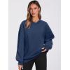 imageANRABESS Womens Oversized V Neck Sweatshirt Fleece Long Sleeve Hoodies Pullover Comfy Top Outfits 2025 Teen Preppy ClothesNavy Blue