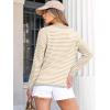 imageANRABESS Womens Striped Sweaters Long Sleeve Top Crewneck Color Block Casual Loose Knitted Pullover Shirts 2025 Fall OutfitsApricot White Grey