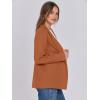 imageANRABESS Womens Sweater Blazer 2025 Fall Cardigan Chunky Knit Jacket CoatsCaramel