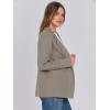 imageANRABESS Womens Sweater Blazer 2025 Fall Cardigan Chunky Knit Jacket CoatsTaupe