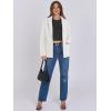 imageANRABESS Womens Sweater Blazer 2025 Fall Cardigan Chunky Knit Jacket CoatsWhite