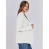 imageANRABESS Womens Sweater Blazer 2025 Fall Cardigan Chunky Knit Jacket CoatsWhite