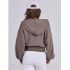imageANRABESS Womens Zip Up Hoodies Cropped Sweatshirts Casual Comfy Cute Zip Jackets Fashion Trendy Fall Outfits 2025 Y2K ClothesTaupe