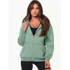 imageANRABESS Womens Zip Up Hoodies Long Sleeve Oversized Sweatshirts Fleece Y2K Jacket Pockets 2025 Fall Outfits Fashion ClothesMint Green