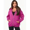 imageANRABESS Womens Zip Up Hoodies Long Sleeve Oversized Sweatshirts Fleece Y2K Jacket Pockets 2025 Fall Outfits Fashion ClothesRose