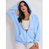 imageANRABESS Womens Zip Up Hoodies Long Sleeve Oversized Sweatshirts Fleece Y2K Jacket Pockets 2025 Fall Outfits Fashion ClothesSky