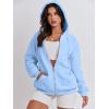 imageANRABESS Womens Zip Up Hoodies Long Sleeve Oversized Sweatshirts Fleece Y2K Jacket Pockets 2025 Fall Outfits Fashion ClothesSky
