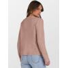 imageCaracilia Womens 2025 Fall Cardigan Sweaters Knitted Dressy Casual Jackets Trendy OutfitsCamel Peach Brown