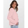 imageCaracilia Womens 2025 Fall Cardigan Sweaters Knitted Dressy Casual Jackets Trendy OutfitsPink