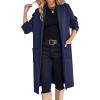 imageANRABESS Womens Cardigan Long Sweater Oversized Open Front Knit Coatigan Duster Coat 2025 Trendy Fall Outfits OuterwearNavy Blue