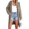 imageANRABESS Womens Cardigan Sweater Oversized Coatigan Knitted Hooded Coat 2025 Fall Outfits OutwearTaupe
