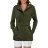 imageANRABESS Womens Jacket Belted Long Sleeve Wrap Trench Coat 2025 Fall Winter Casual Dressy Travel Outerwear with PocketsArmy Green
