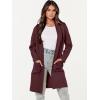 imageANRABESS Cardigan Sweater for Women Casual 2025 Fall Fashion Coat Long Sleeve Open Front Knit Coatigan OutwearBurgundy
