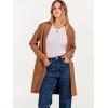 imageANRABESS Cardigan Sweater for Women Casual 2025 Fall Fashion Coat Long Sleeve Open Front Knit Coatigan OutwearCaramel