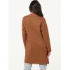 imageANRABESS Cardigan Sweater for Women Casual 2025 Fall Fashion Coat Long Sleeve Open Front Knit Coatigan OutwearCaramel