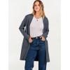 imageANRABESS Cardigan Sweater for Women Casual 2025 Fall Fashion Coat Long Sleeve Open Front Knit Coatigan OutwearDeep Grey