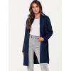 imageANRABESS Cardigan Sweater for Women Casual 2025 Fall Fashion Coat Long Sleeve Open Front Knit Coatigan OutwearNavy Blue