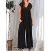 imageANRABESS Jumpsuits for Women 2025 Summer Casual Loose Cap Sleeve Crewneck Wide Leg Rompers Jumper One Piece Beach OutfitsBlack