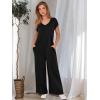 imageANRABESS Jumpsuits for Women 2025 Summer Casual Loose Cap Sleeve Crewneck Wide Leg Rompers Jumper One Piece Beach OutfitsBlack
