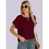 imageANRABESS Oversized Tshirts for Women Summer Tops Short Sleeve Casual Loose Basic Tee Shirt Cute Outfits 2025 Trendy ClothesBurgundy